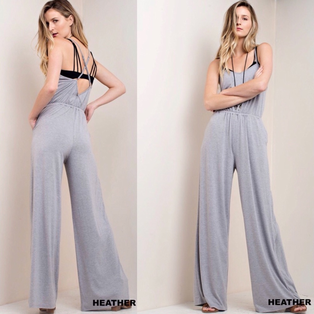 Heath Ceramics Light Gray Women's Jumpsuit